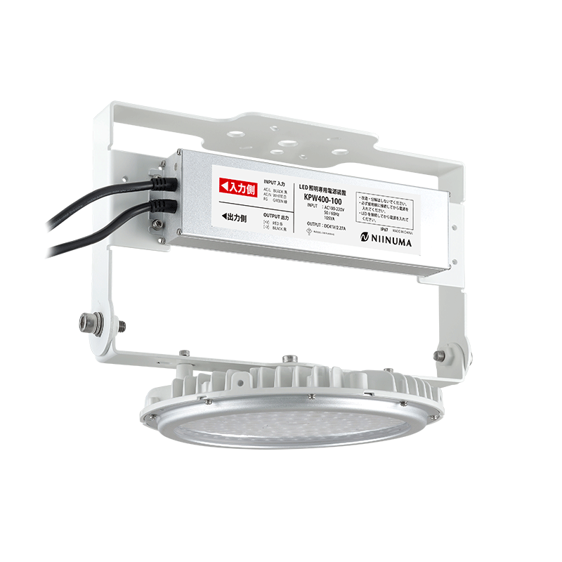 KING 400重耐塩直付け型<br>（フラットレンズ透明）
