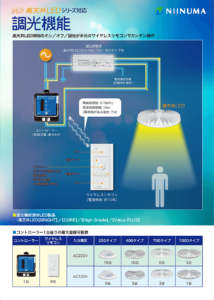 高天井LED［調光機能］カタログ
