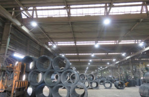 工場（屋内）　高天井LED【BT】